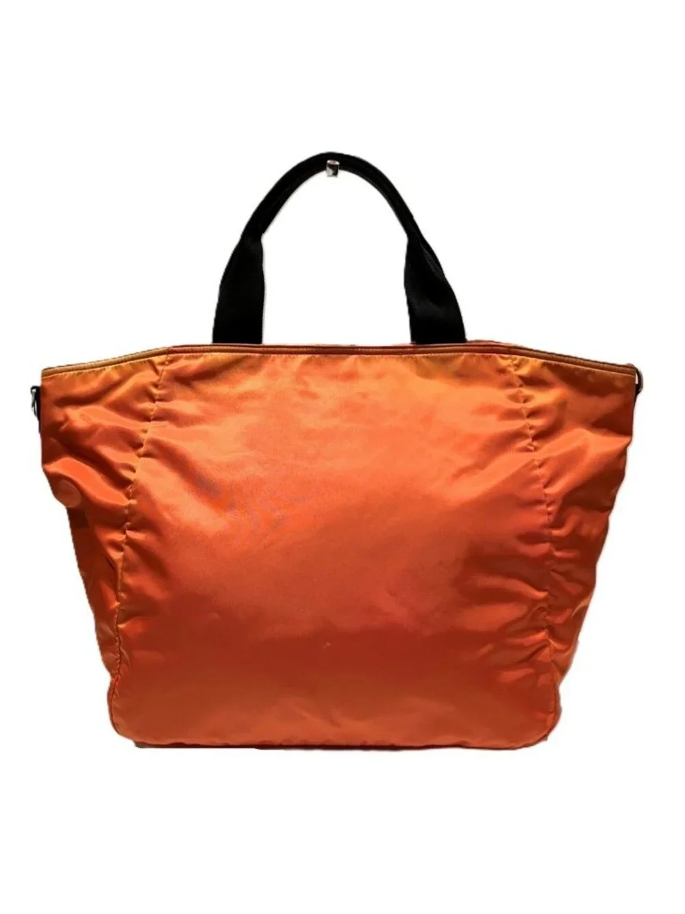 Prada Handbag Nylon Orange